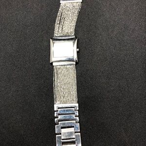 Silver watch